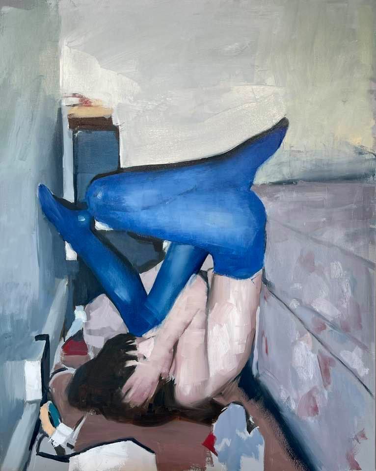 Blue Stockings - Mark Tennant