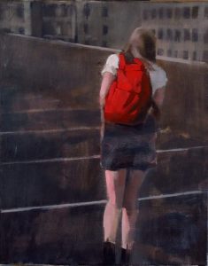 Red Backpack - Mark Tennant