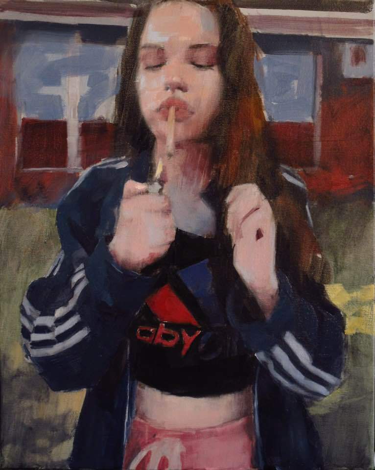 Smoker - Mark Tennant