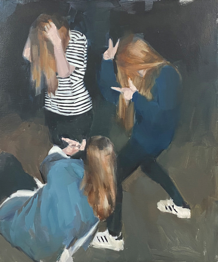 Three Girls - Mark Tennant