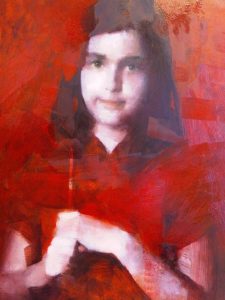 Young Girl In Red - Mark Tennant