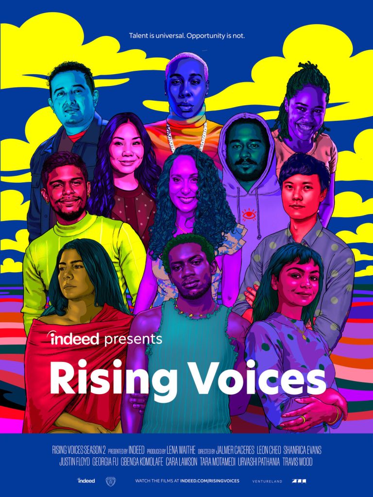 Indeed Rising Voices Poster- Rex Hamilton