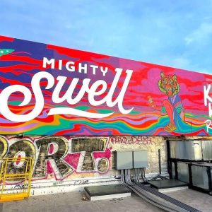 Mural Mighty Swell Mural - Rex Hamilton