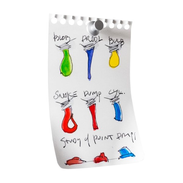 Study Of Paint Drips - Miles Jaffe