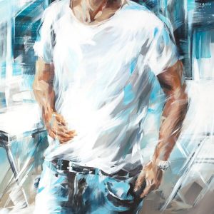 Blanc Turquoise - Murielle Vanhove