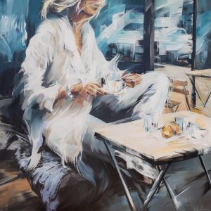 Café Croissant - Murielle Vanhove