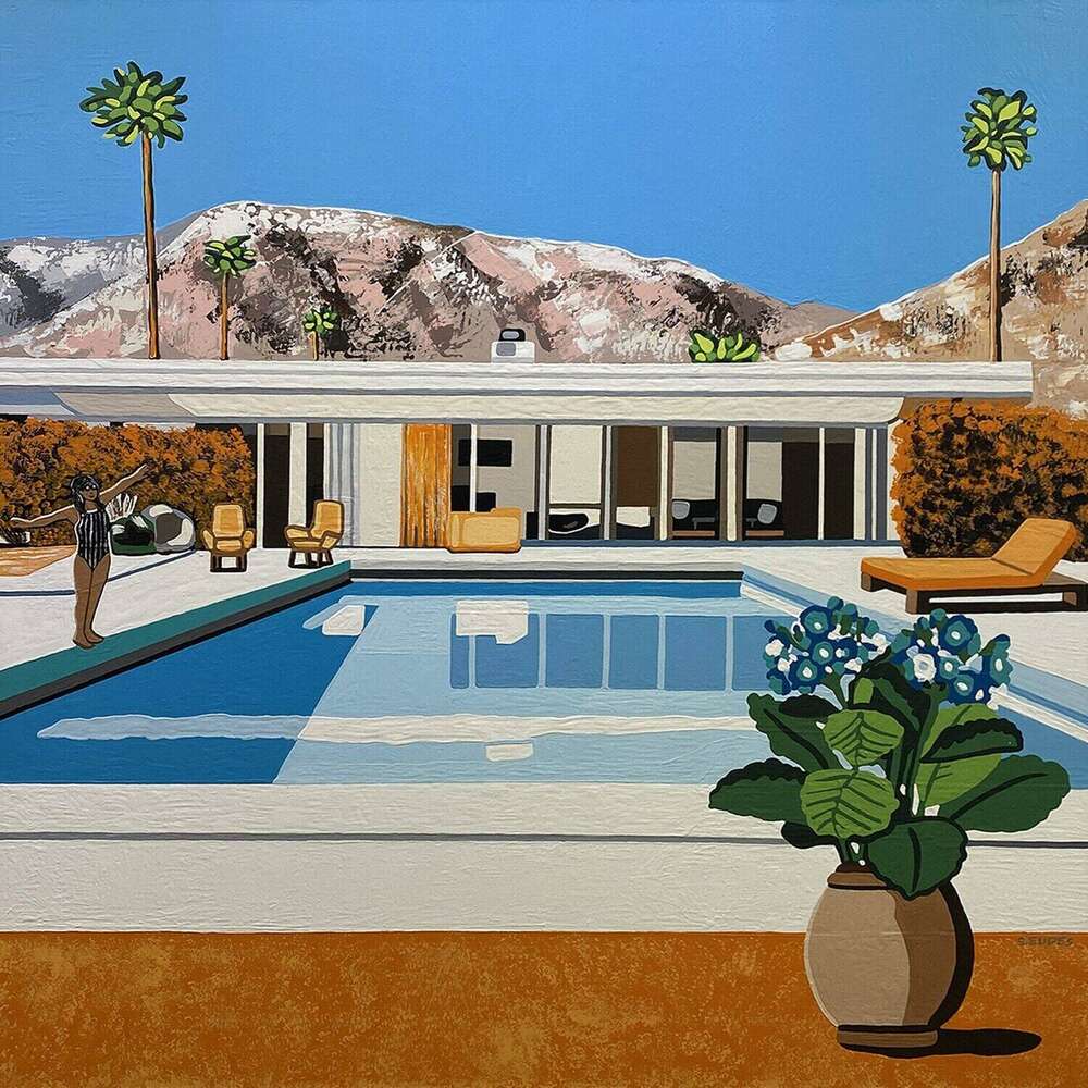 Panoramic Mountain View - Sylvie Eudes