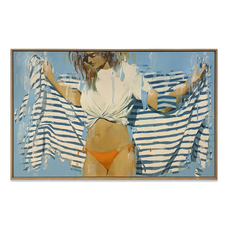 Blue Stripes Back - Jim Drouet