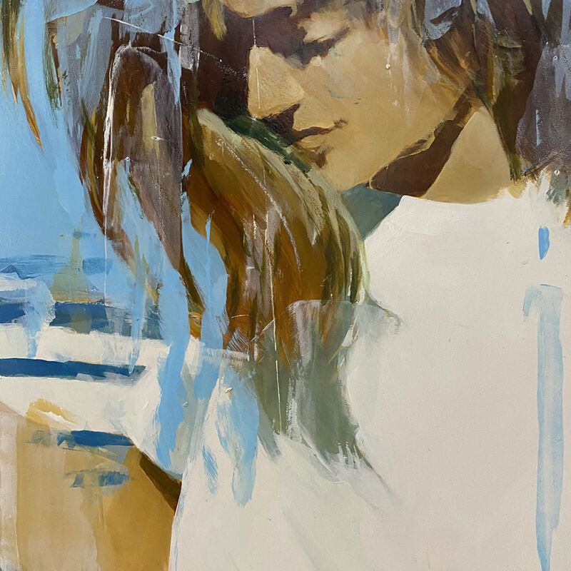 Blue Stripes Back - Jim Drouet