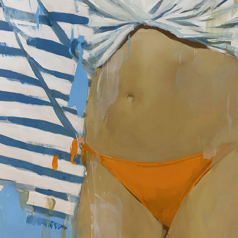 Blue Stripes Back - Jim Drouet