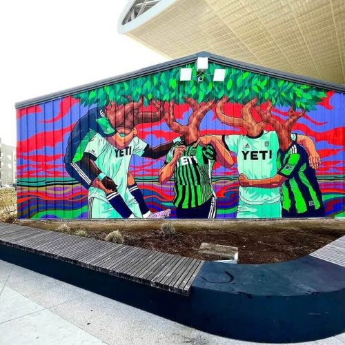 Mural Austin Fc - Rex Hamilton