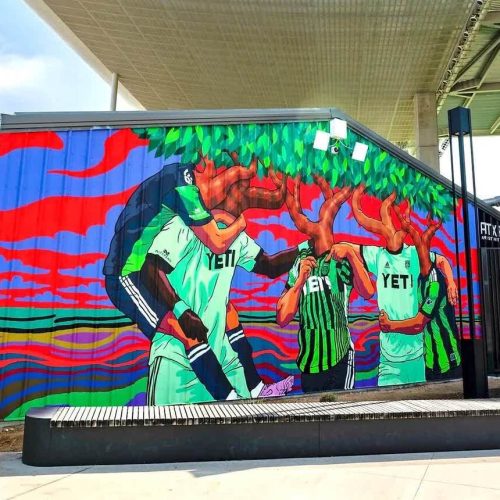 Mural Austin Fc - Rex Hamilton